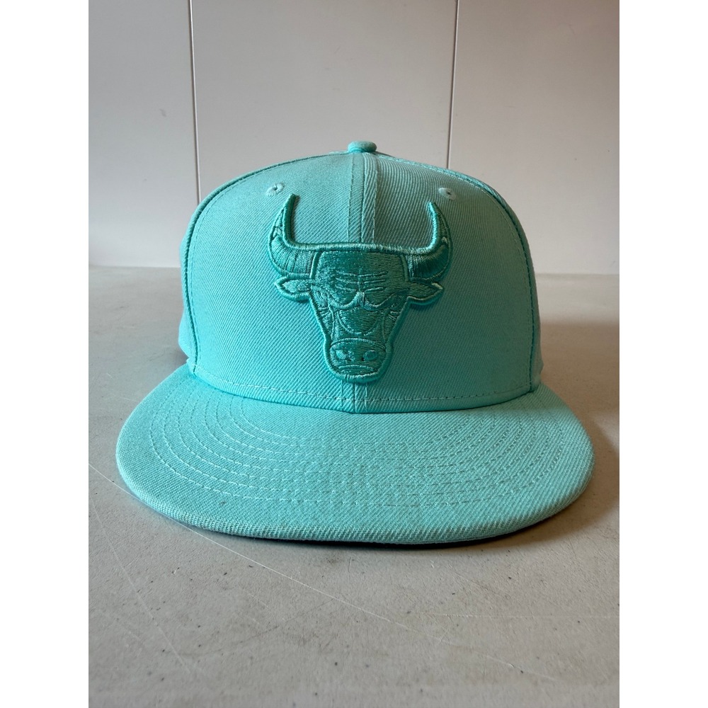 New Era 9FIFTY Chicago Bulls Snapback Hat Mint Green NBA OSFM